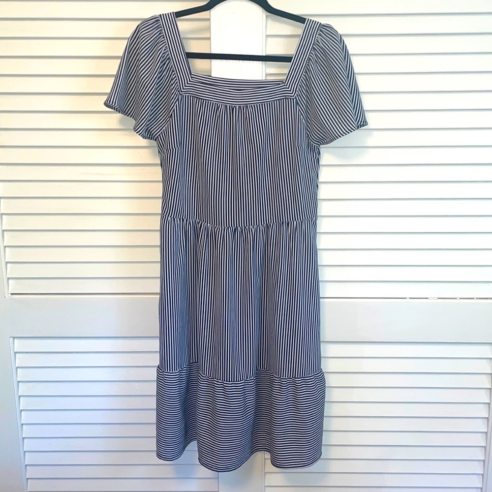 monteau midi striped dress Dress size Small